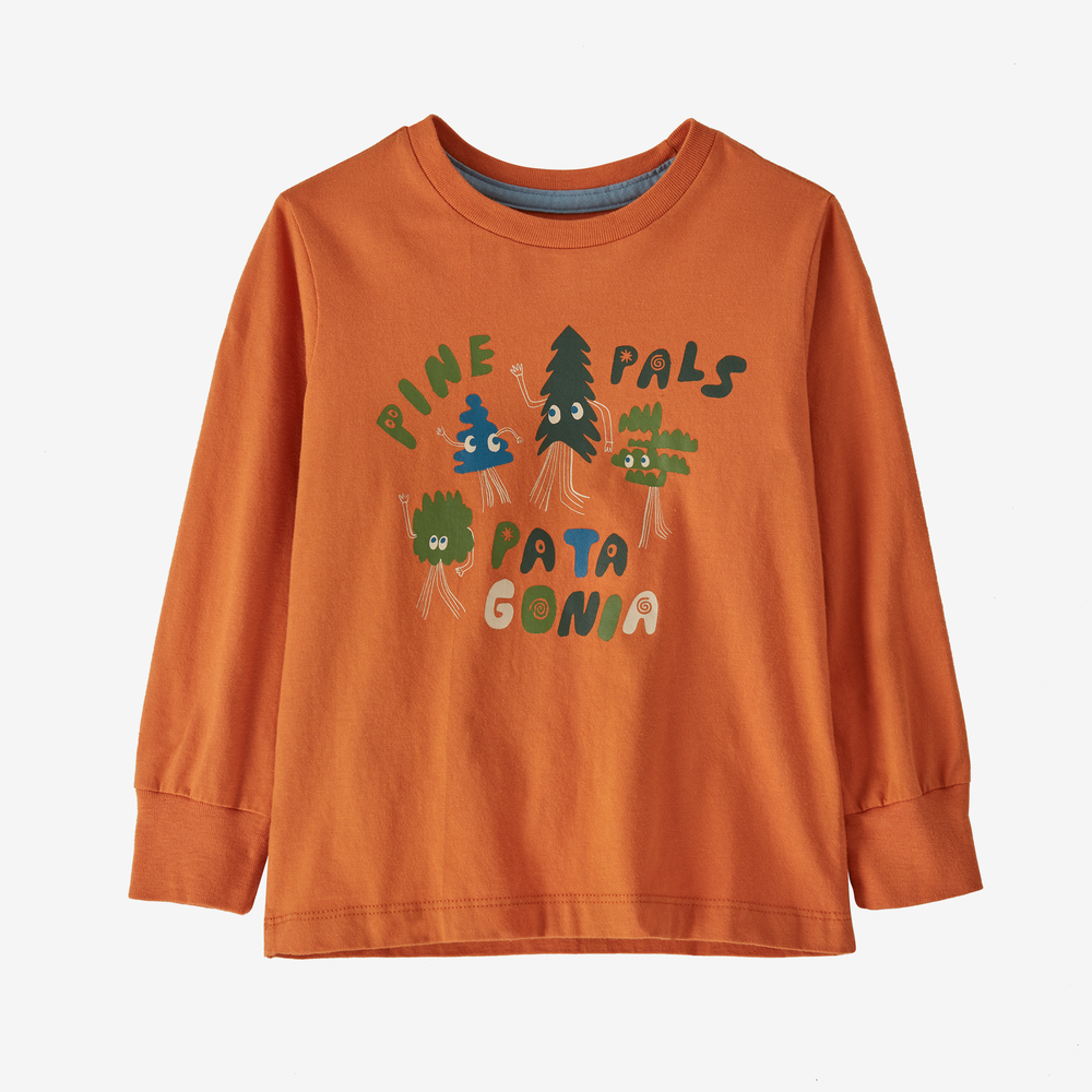 Patagonia - Baby L/S Regenerative Organic Certified Cotton Graphic T-Shi