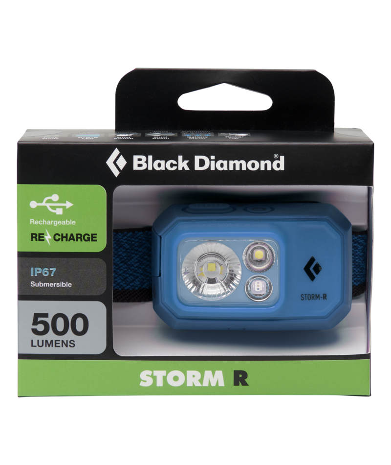 BLACK DIAMOND - STORM 500-R HEADLAMP