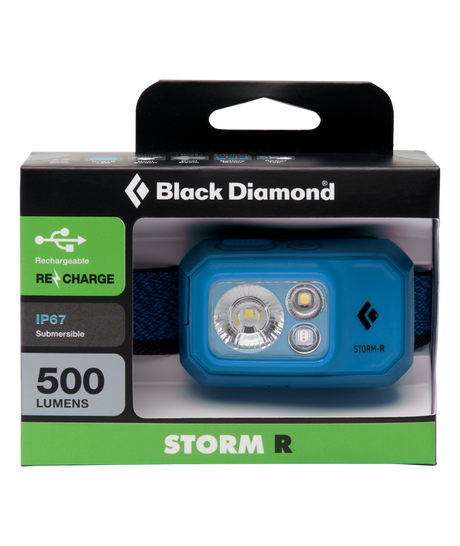 BLACK DIAMOND - STORM 500-R HEADLAMP