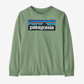 Patagonia - Kids' Long-Sleeved P-6 Logo T-Shirt