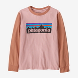 Patagonia - Kids' Long-Sleeved P-6 Logo T-Shirt