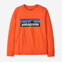 Patagonia - Kids' Long-Sleeved P-6 Logo T-Shirt