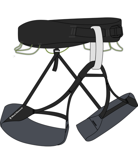 BLACK DIAMOND - M SOLUTION HARNESS
