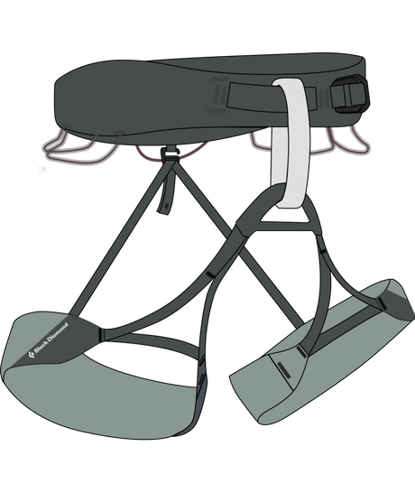 BLACK DIAMOND - W SOLUTION HARNESS