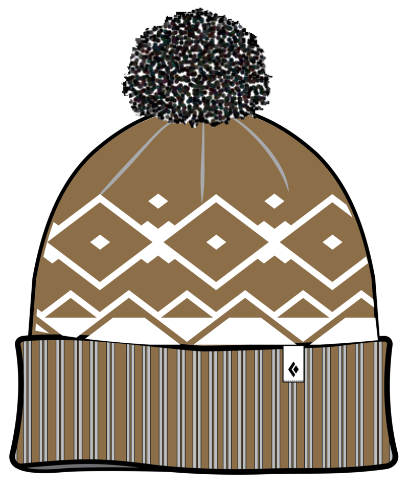 BLACK DIAMOND - TOM POM BEANIE