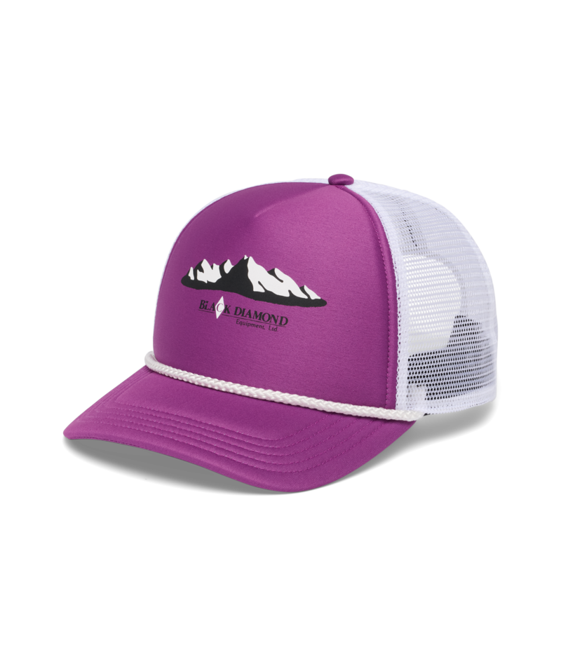 BLACK DIAMOND - FLAT BILL TRUCKER HAT