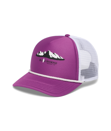 BLACK DIAMOND - FLAT BILL TRUCKER HAT
