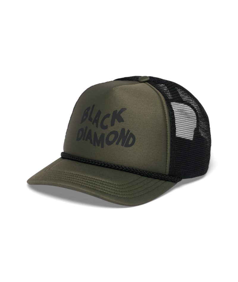 BLACK DIAMOND - FLAT BILL TRUCKER HAT