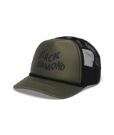 BLACK DIAMOND - FLAT BILL TRUCKER HAT