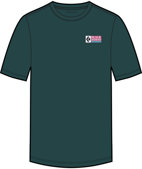 BLACK DIAMOND - M BD WINTER RIDGE SS TEE