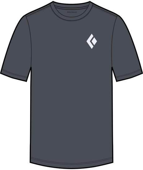 BLACK DIAMOND - M BD BACKCOUNTRY STAMP SS TEE