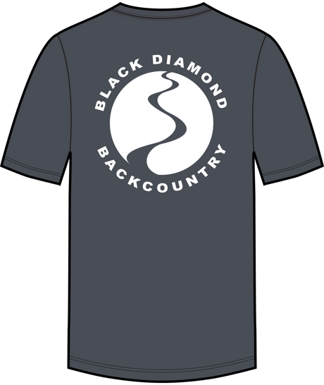 BLACK DIAMOND - M BD BACKCOUNTRY STAMP SS TEE