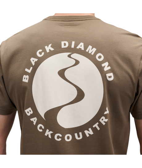 BLACK DIAMOND - M BD BACKCOUNTRY STAMP SS TEE