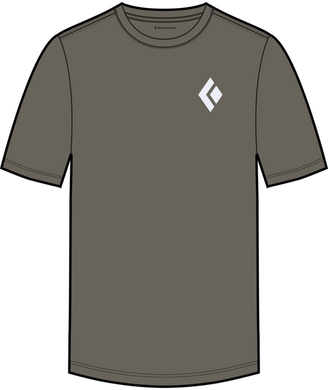 BLACK DIAMOND - M BD BACKCOUNTRY STAMP SS TEE
