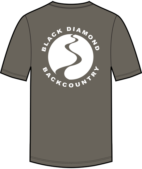 BLACK DIAMOND - M BD BACKCOUNTRY STAMP SS TEE