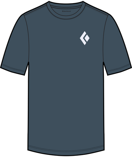 BLACK DIAMOND - M BD BACKCOUNTRY STAMP SS TEE