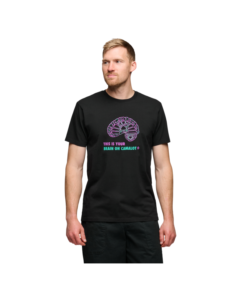 BLACK DIAMOND - M BRAIN ON CAMALOT SS TEE