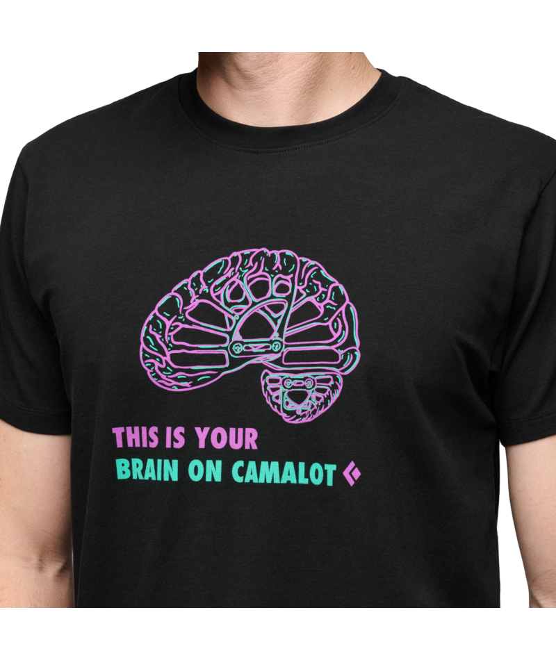 BLACK DIAMOND - M BRAIN ON CAMALOT SS TEE