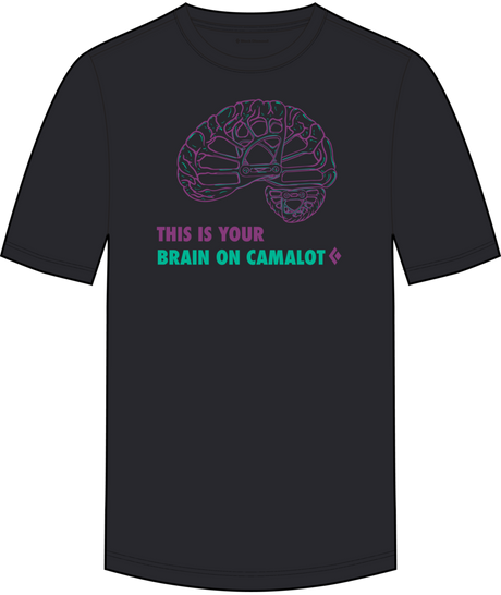 BLACK DIAMOND - M BRAIN ON CAMALOT SS TEE
