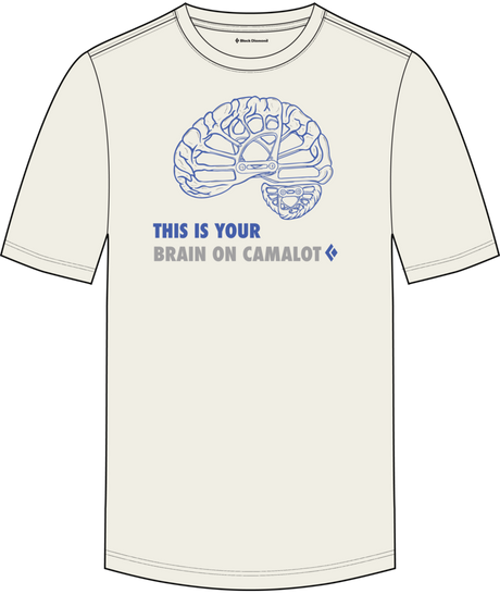 BLACK DIAMOND - M BRAIN ON CAMALOT SS TEE