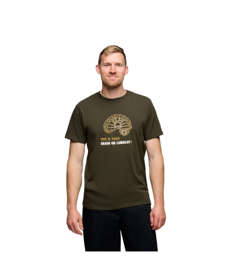 BLACK DIAMOND - M BRAIN ON CAMALOT SS TEE