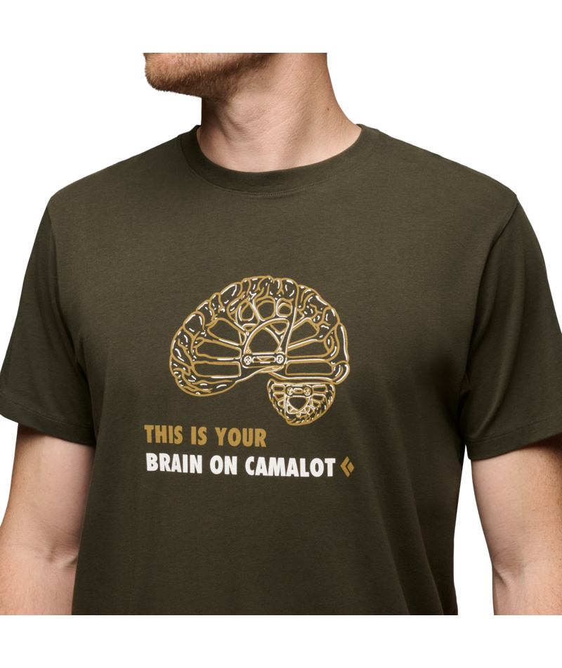 BLACK DIAMOND - M BRAIN ON CAMALOT SS TEE