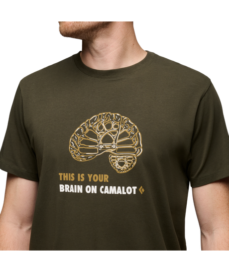BLACK DIAMOND - M BRAIN ON CAMALOT SS TEE