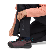 BLACK DIAMOND - W FINELINE STRCH FZ PANTS LONG