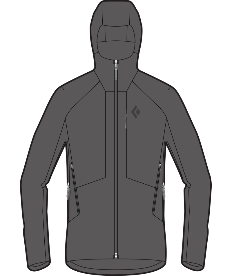 BLACK DIAMOND - W HIGHLINE STRETCH SHELL