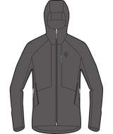 BLACK DIAMOND - W HIGHLINE STRETCH SHELL