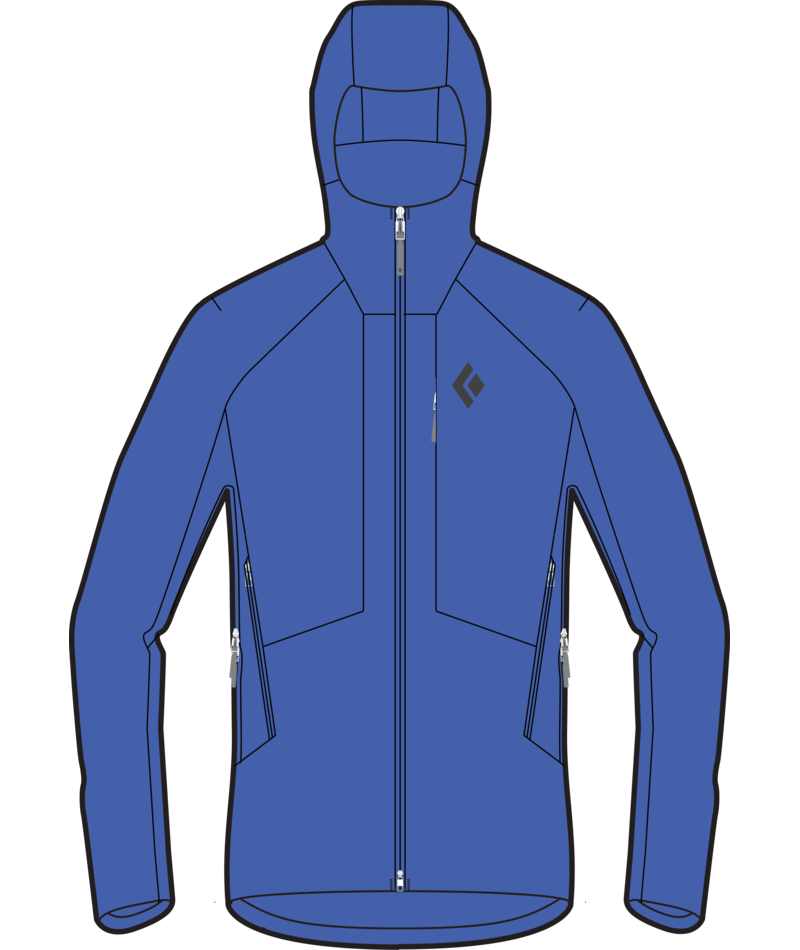 BLACK DIAMOND - W HIGHLINE STRETCH SHELL