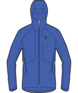 BLACK DIAMOND - W HIGHLINE STRETCH SHELL