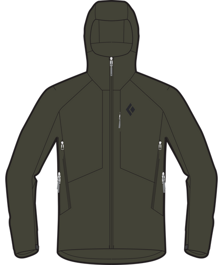 BLACK DIAMOND - M HIGHLINE STRETCH SHELL