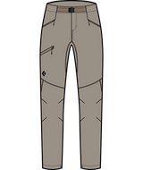 BLACK DIAMOND - W ALPINE PANTS