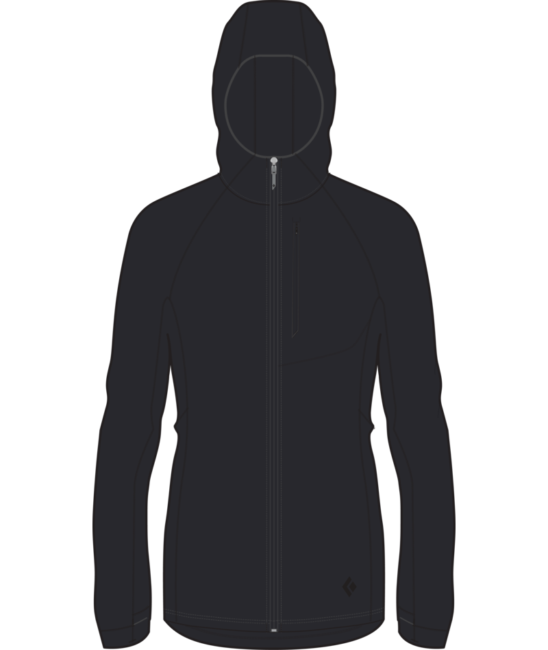 BLACK DIAMOND - W COEFFICIENT HOODY