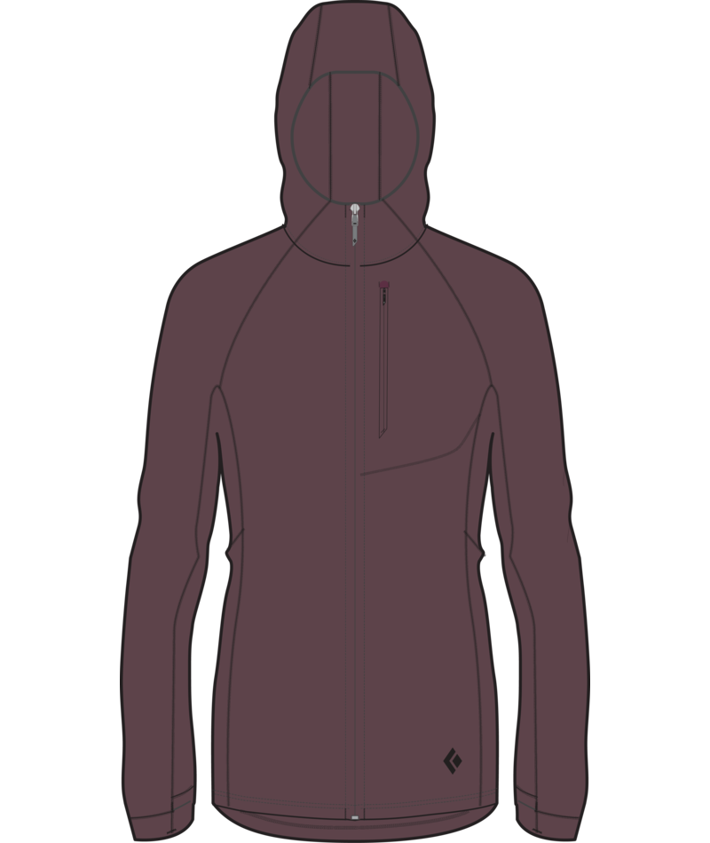BLACK DIAMOND - W COEFFICIENT HOODY