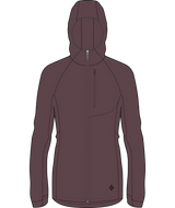 BLACK DIAMOND - W COEFFICIENT HOODY