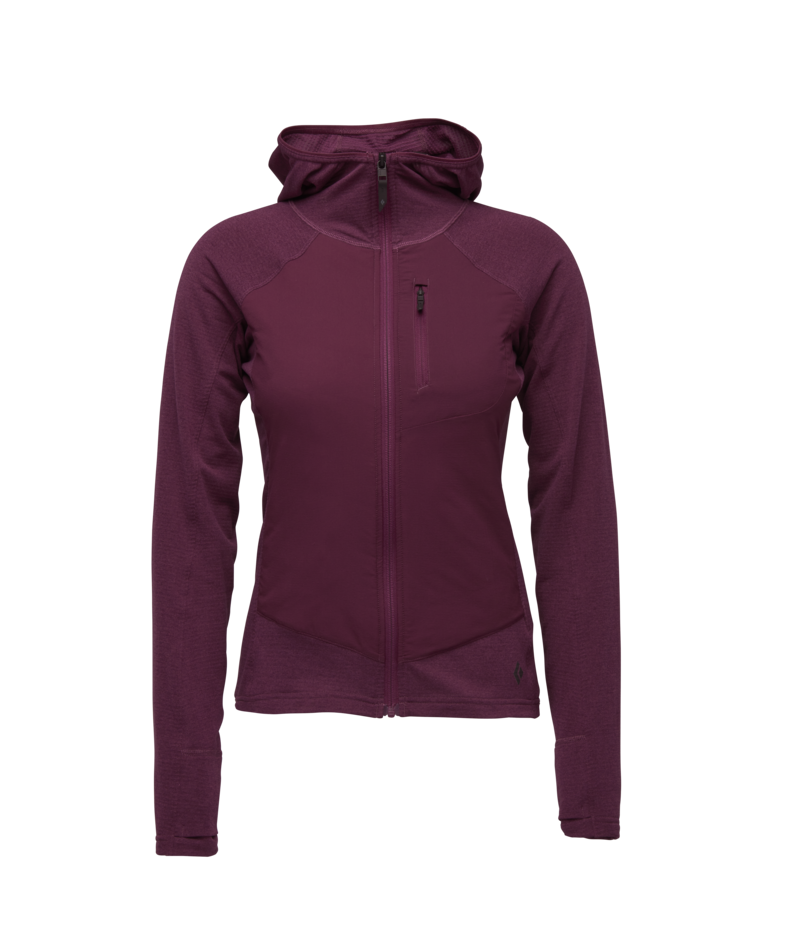 BLACK DIAMOND – W COEFFICIENT LT HYBRID HOODY