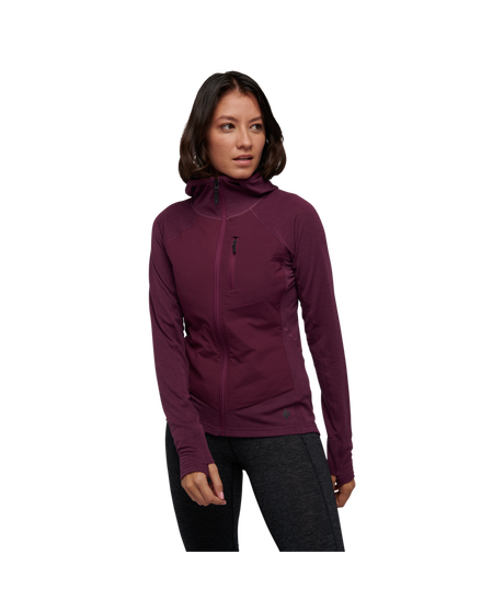 BLACK DIAMOND - W COEFFICIENT LT HYBRID HOODY