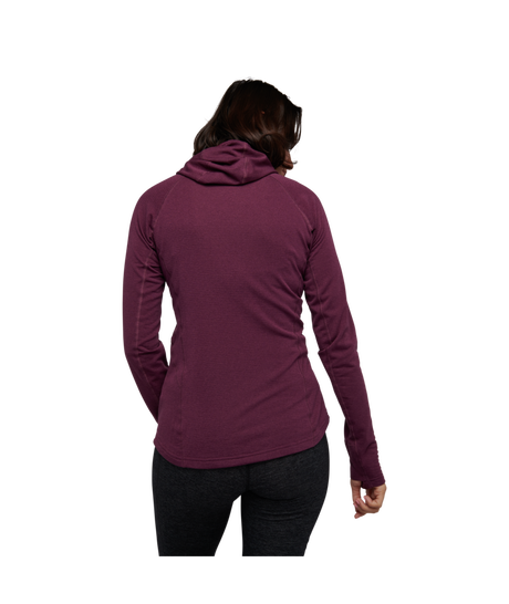 BLACK DIAMOND - W COEFFICIENT LT HYBRID HOODY