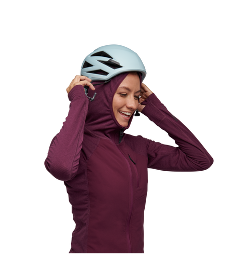 BLACK DIAMOND - W COEFFICIENT LT HYBRID HOODY