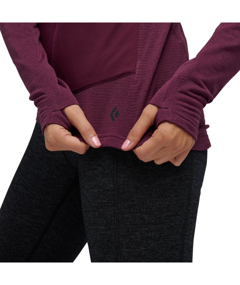 BLACK DIAMOND – W COEFFICIENT LT HYBRID HOODY