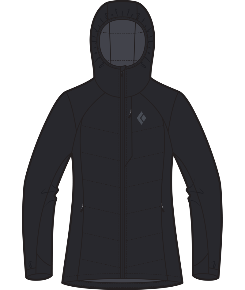 BLACK DIAMOND - W SOLUTION 2.0 HOODY
