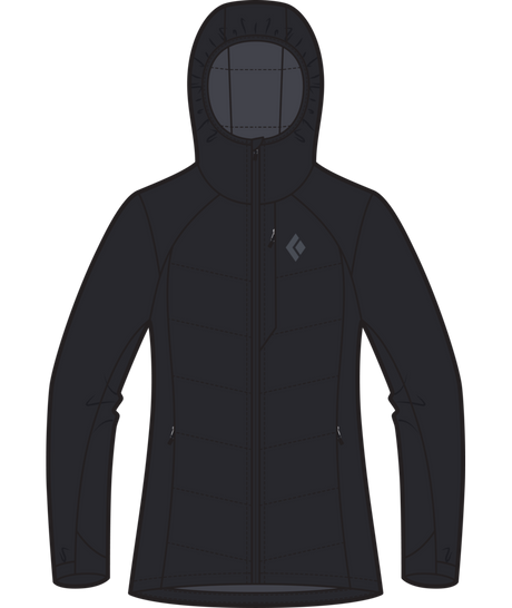 BLACK DIAMOND - W SOLUTION 2.0 HOODY