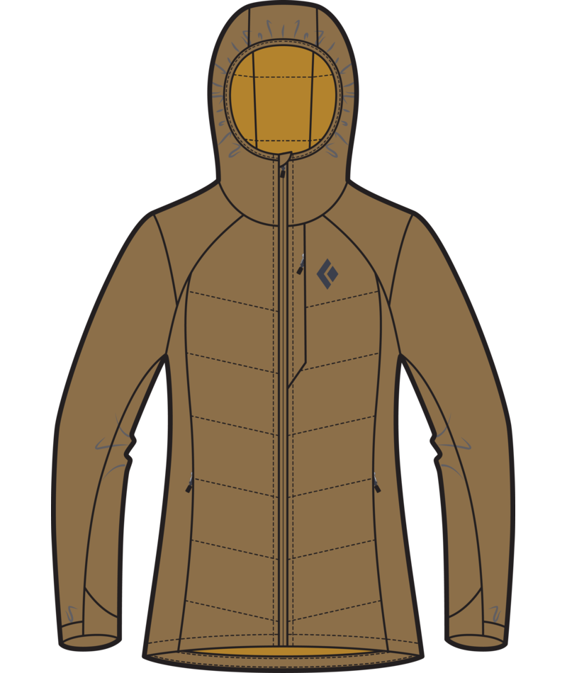 BLACK DIAMOND - W SOLUTION 2.0 HOODY
