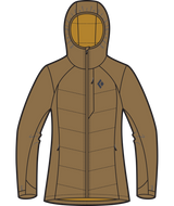 BLACK DIAMOND - W SOLUTION 2.0 HOODY