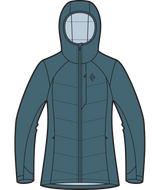 BLACK DIAMOND - W SOLUTION 2.0 HOODY
