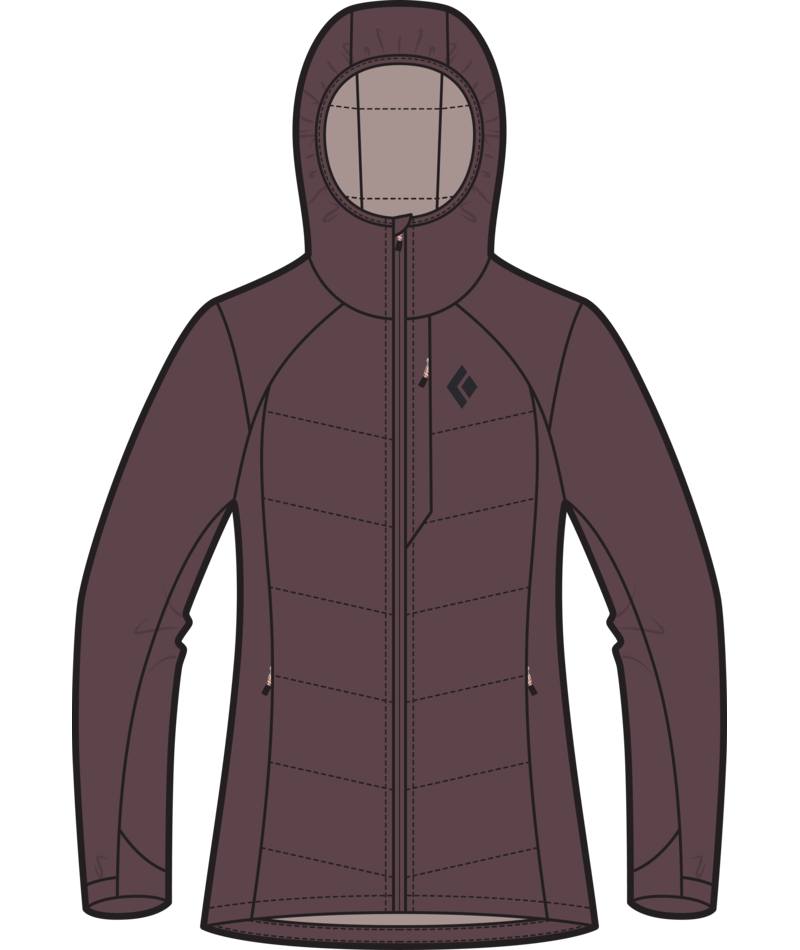 BLACK DIAMOND - W SOLUTION 2.0 HOODY