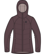 BLACK DIAMOND - W SOLUTION 2.0 HOODY