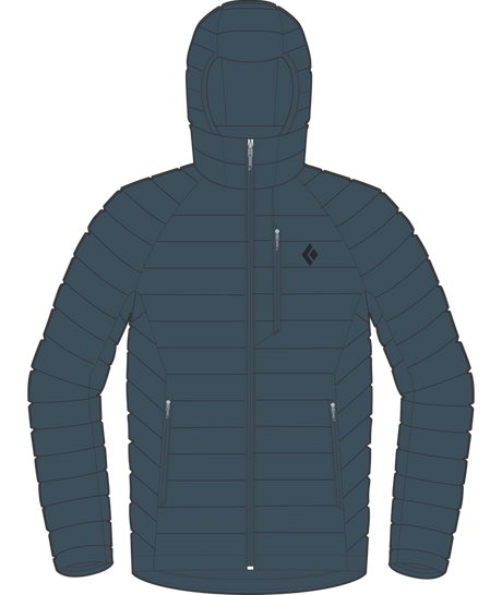 BLACK DIAMOND - M DEPLOY DOWN 1.0 HOODY